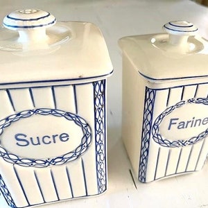 Pots à épices vintage s/5 en porcelaine Ditmar Urbach