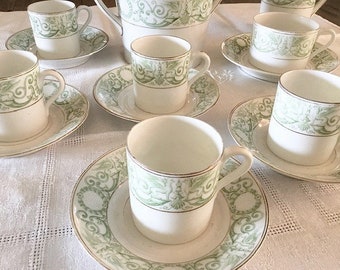 French Porcelain Coffee set 9