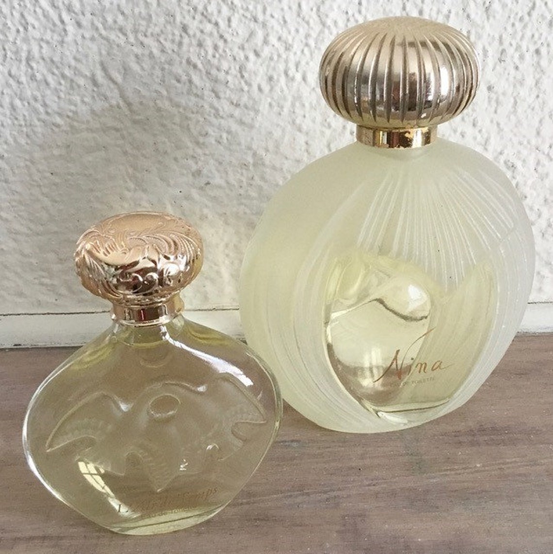 Nina Ricci Factice Perfume Bottles S/2 - Etsy UK