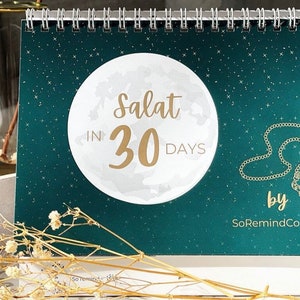 Prayer in 30 days - Ramadan Calendar , Eid gift, knowledge, prayer, salat