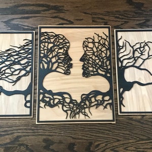 Tree of Life wall art, Tree of Life wall decor, Wall decor living room modern