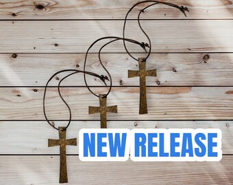 CHRISTIAN CAR CHARM | Rear View Mirror Charm | Car Accessories | Rear View Mirror Jesus Cross | Cross Car Charm