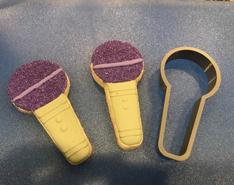 Microphone Cookie Cutter. Karaoke lovers!