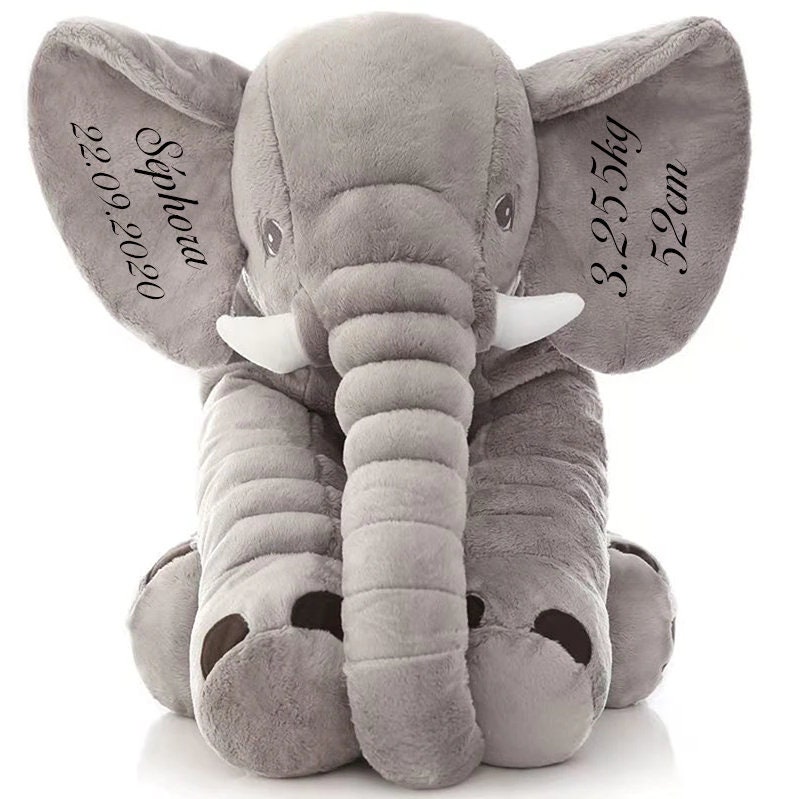 elephant plush pillow