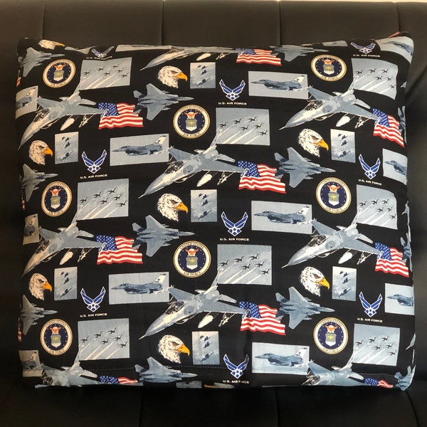 It's a Quilt, It's a Pillow, It's a US Air Force Quillow!
