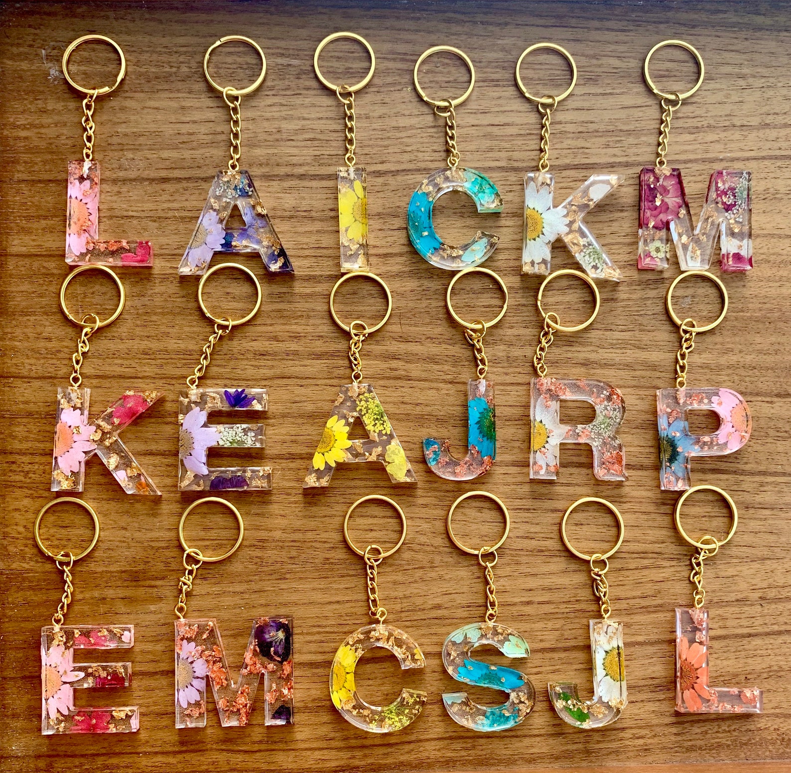 Resin Keychains Etsy