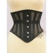 Women Underbust Mesh  Corset Heavy Duty Steel Boned Corset Waist Training Hourglass Shape Corset 