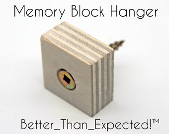 Memory Block Hanger for SID DICKENS™ Blocks, Baltic Birch