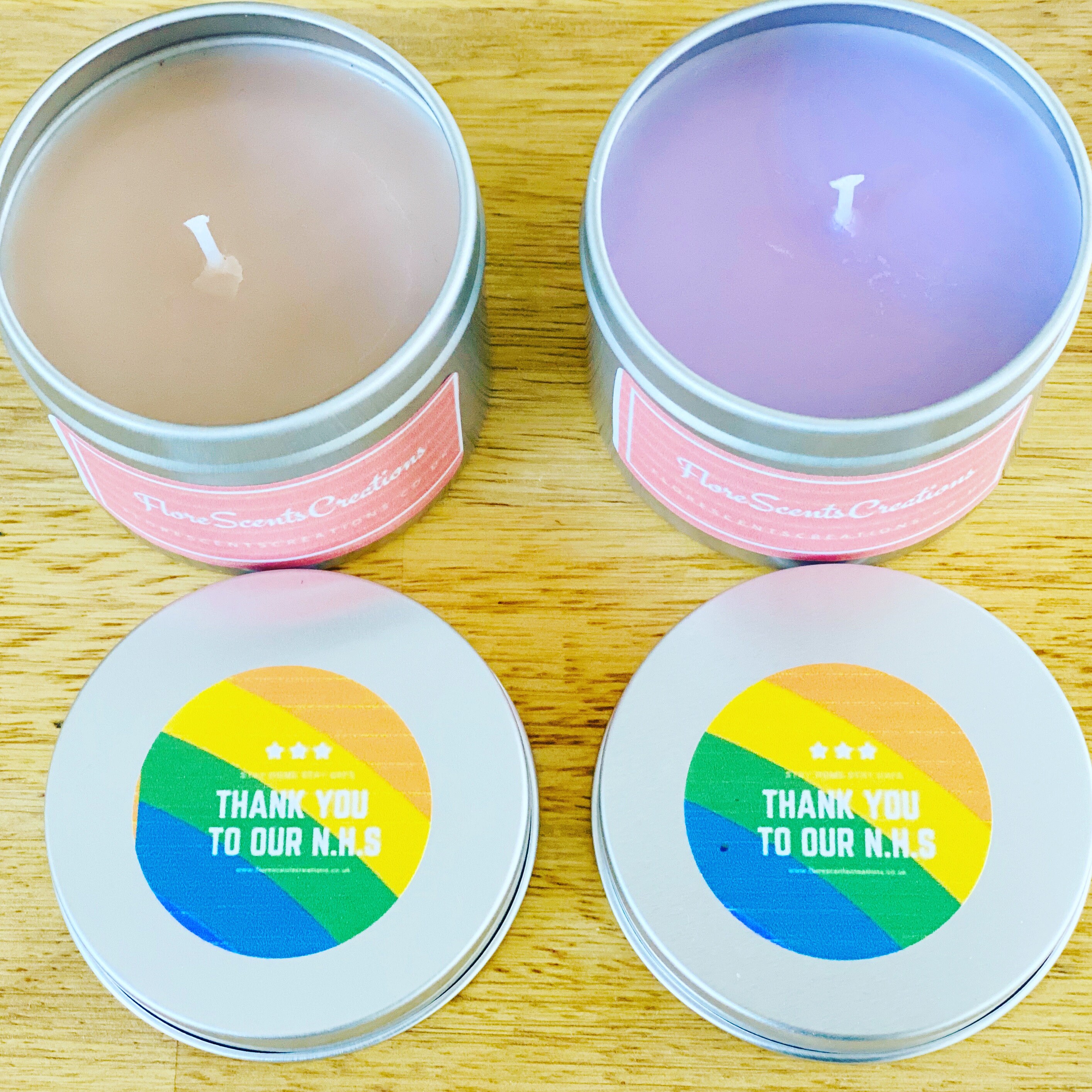 NHS thank you candles Profits donated to NHS soy wax eco Etsy