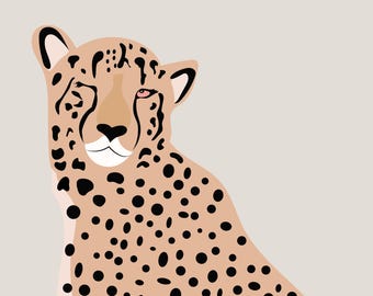 Winking Cheetah Print *new colors available!