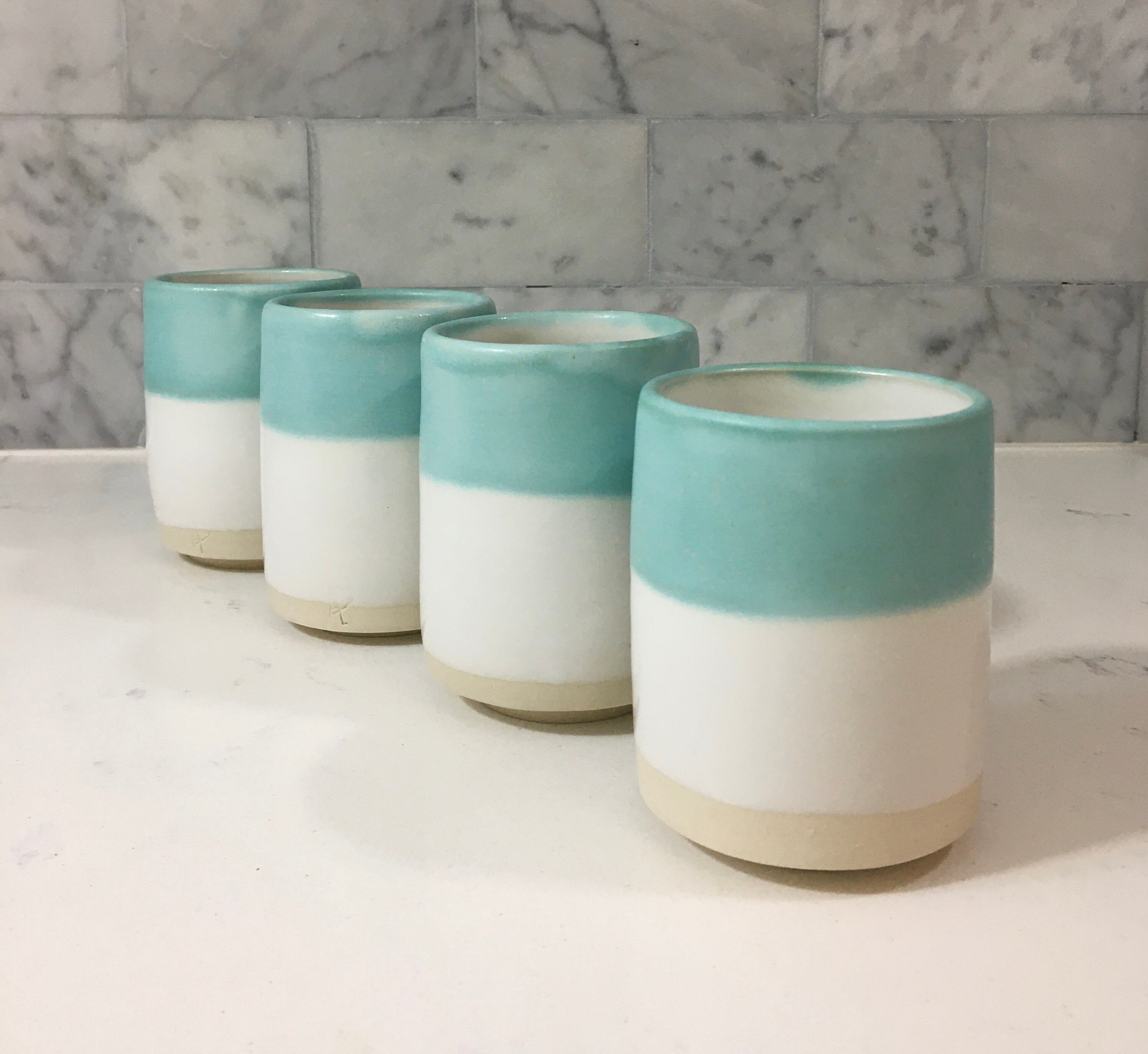 Ceramic Coffee Tumbler Ceramic Tea Cup Pottery Cup Handmade Etsy