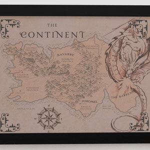 Fourth Wing Vintage Fantasy Map - Il 300x300.5831974447 Orf8