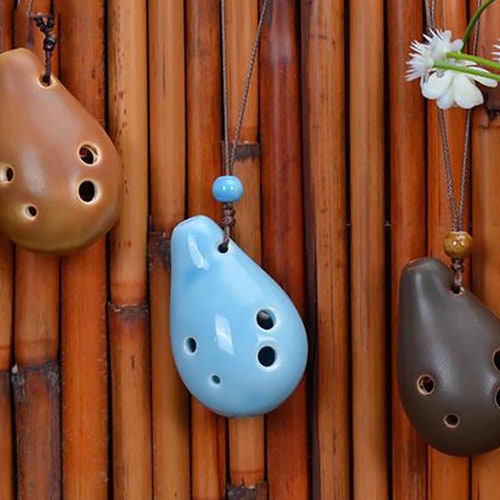 6hole Ocarinahigh Pitch SC Tune Ocarina Round Etsy