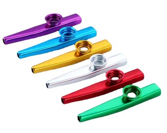 ibasenice 4 Ensembles Kazou Instrument Kazoo Instrument Adulte Kazoo En  Bois Vintage Kazoo Facile à Apprendre Kazoo Pour Mélomane Kazoos Débutants