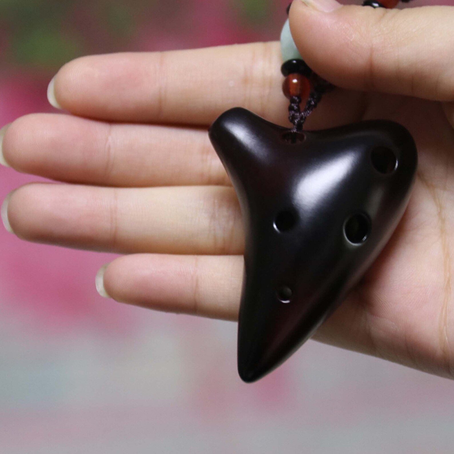 Mini Necklace Pendant Ocarina Vintage Sixhole Ocarina Etsy