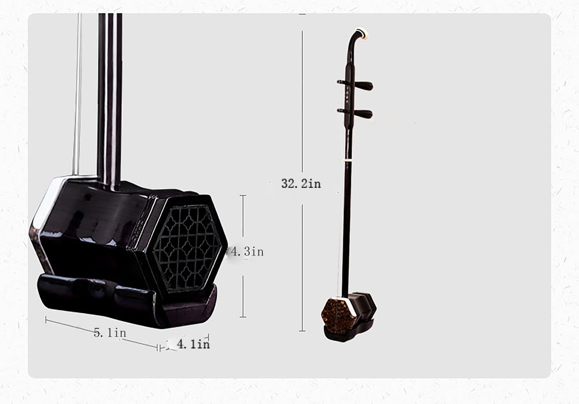 Erhu Violin Musical Instrument Miniature Instrument Erhu Etsy