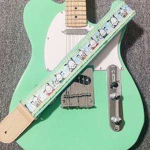 Mint Guitar Strap Etsy