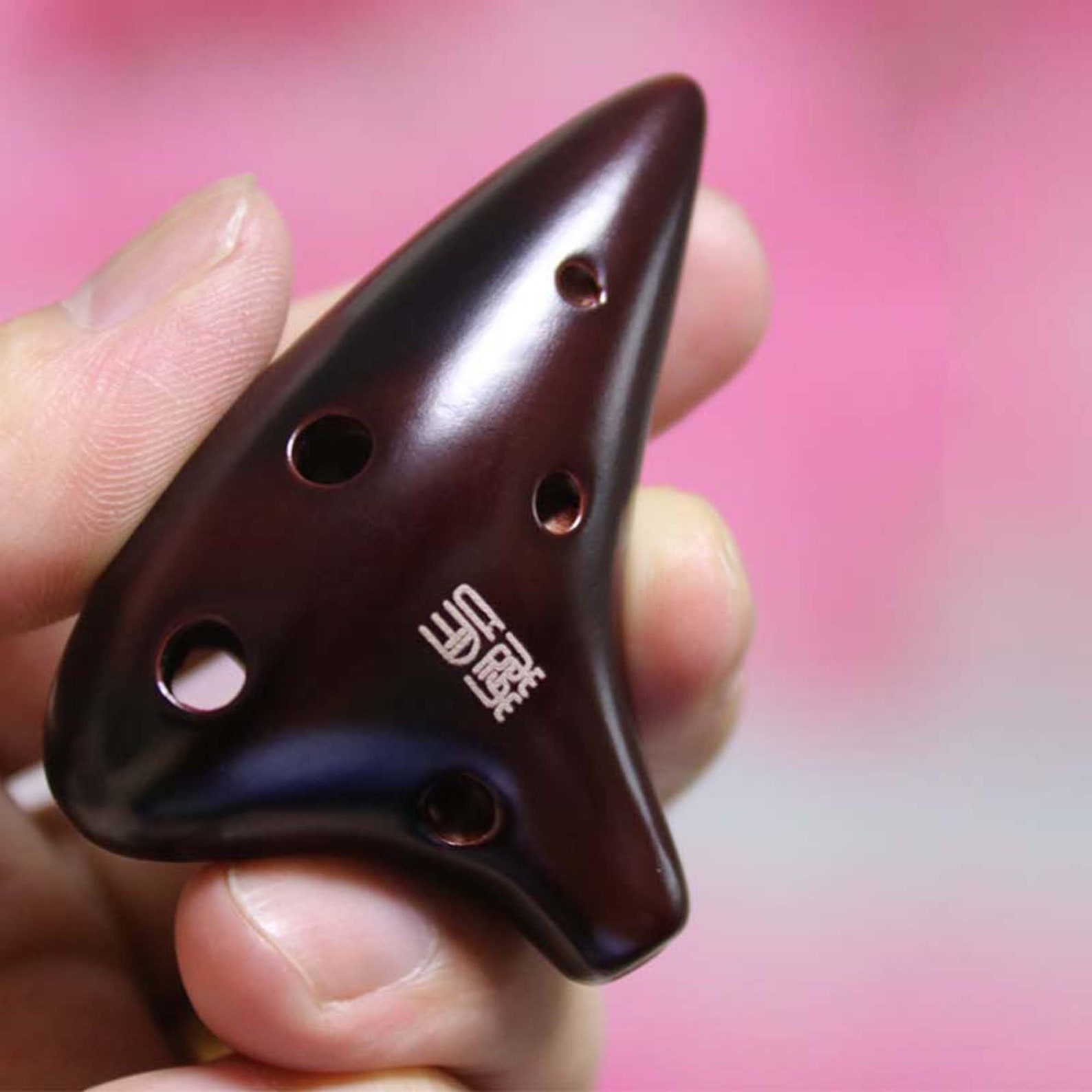 Mini Necklace Pendant Ocarina Vintage Sixhole Ocarina Etsy