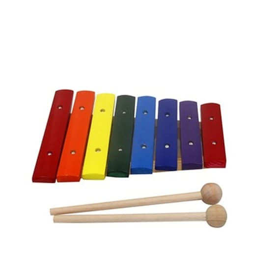 Xylophone pour enfants Xylophone en bois avec maillets Instrument de  musique pour l'apprentissage préscolaire Kit de percussion pour bébé avec  accord professionnel pour les tout-petits Cadeau