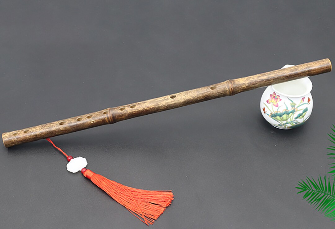 Ancient Style Professional Bamboo Flute, Refined Purple Bamboo Flute