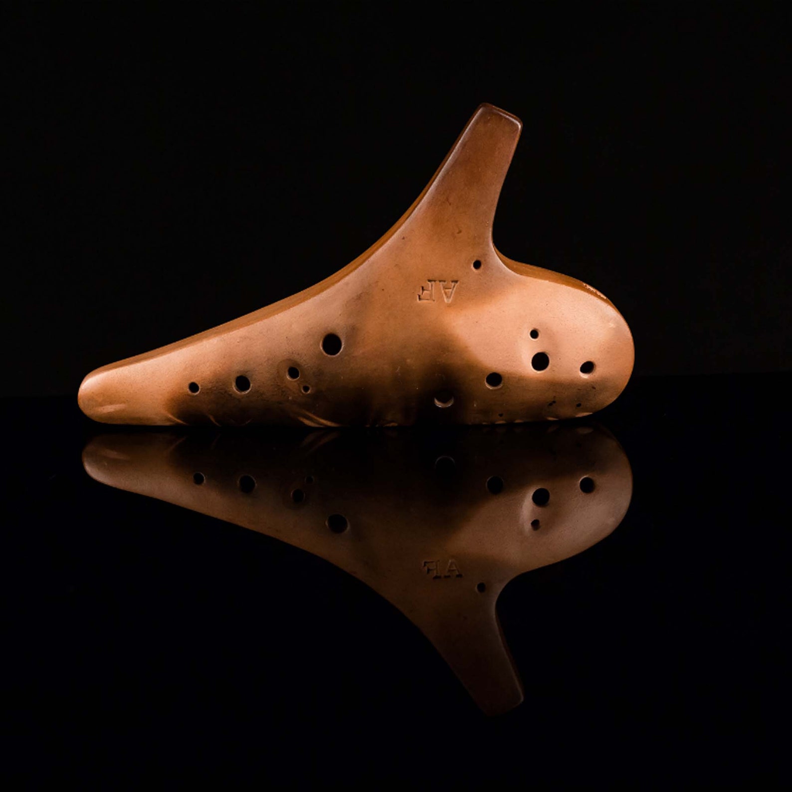 12 Hole Ocarina Alto F Ocarina Handfired Ocarina Vintage Etsy
