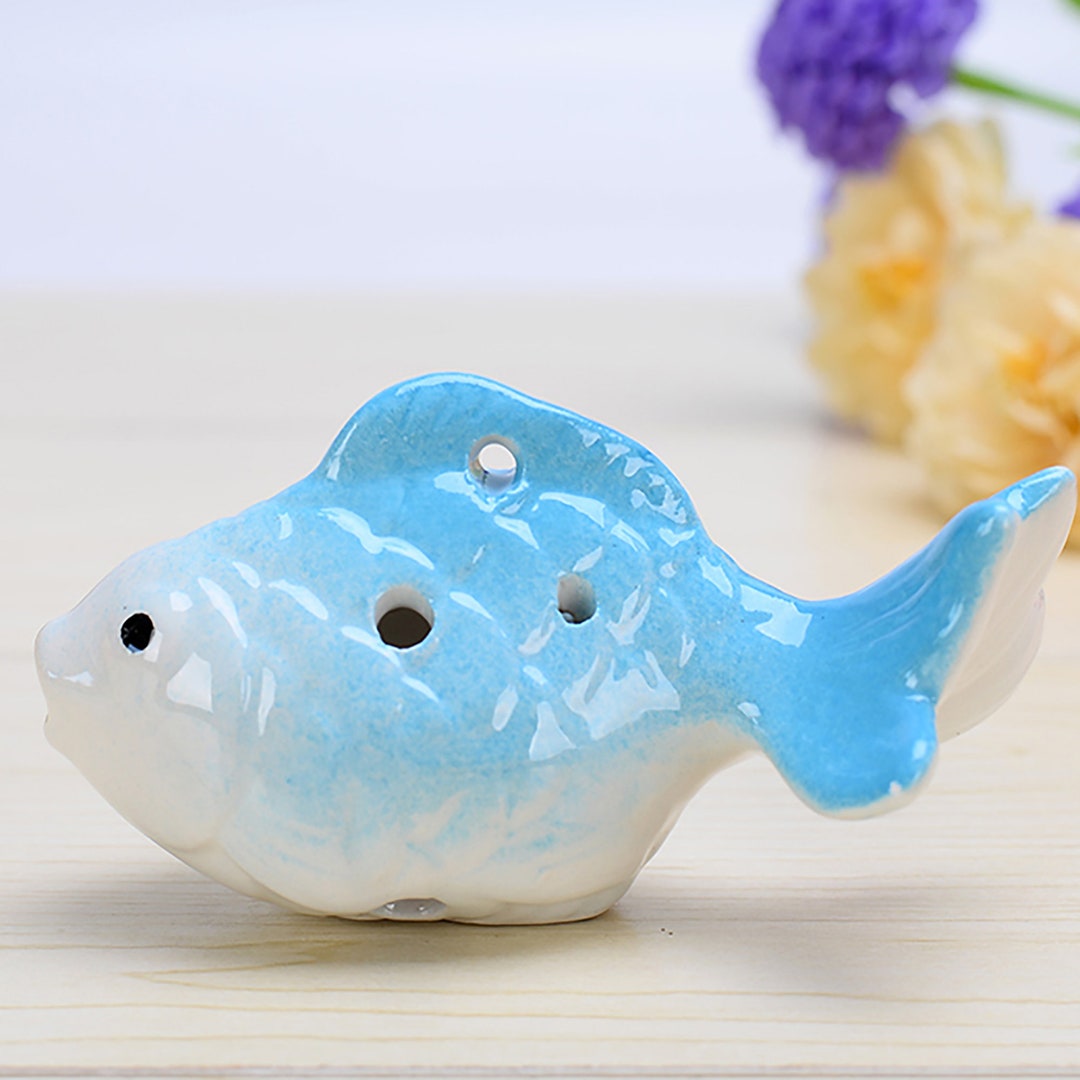 Cute Goldfish Ocarina, 6hole Ocarina, Animal Ocarina, Beginner Ocarina