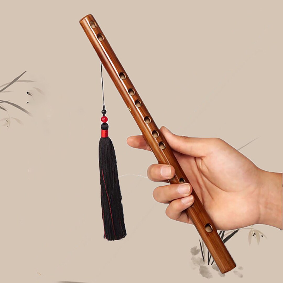 Mini Short Flute, Flute Without Membrane Hole, Bamboo Flute for