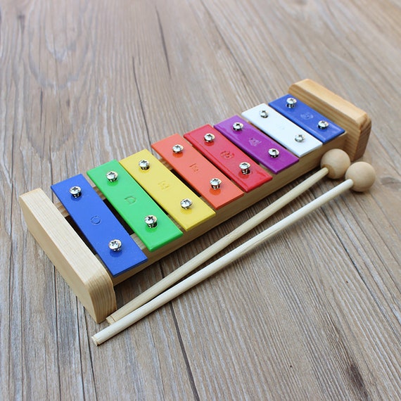 Xylophone with Music Sheets - Wood FSC® Certified - multi