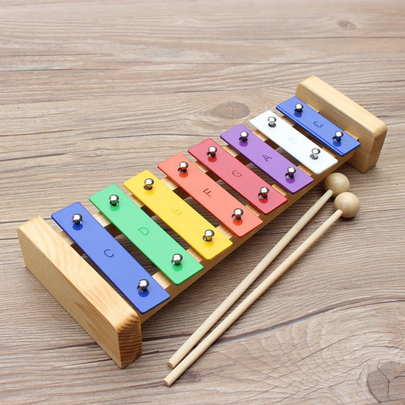 Children's Xylophone, Xylophone With Mallet, Orff Instrument for