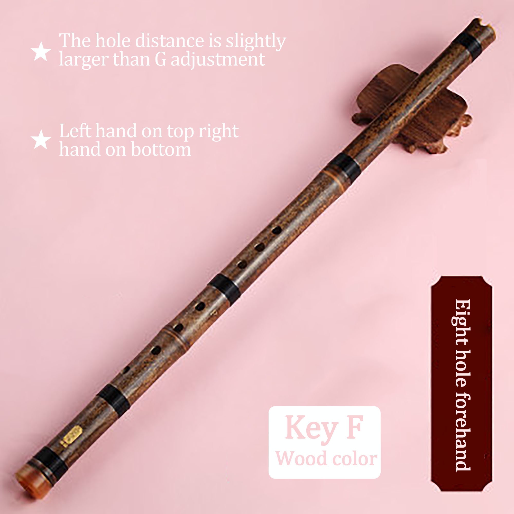 Bamboo Flute Shakuhachi Flute Wood Pipe Flute Xiao Small Etsy