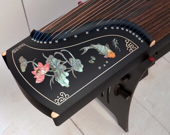 Beginner Guzheng, 125cm Portable Guzheng, Black Sandalwood Guzheng, Guzheng For Serious Performers, Birthday Gift, Ideal Gift