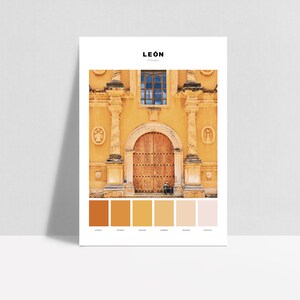 León, Nicaragua, Central America CITY HUES Print / travelling gift / present / art print / poster