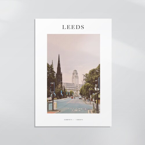 Viaduct Leeds Photography Print Graduation Gift University Etsy UK