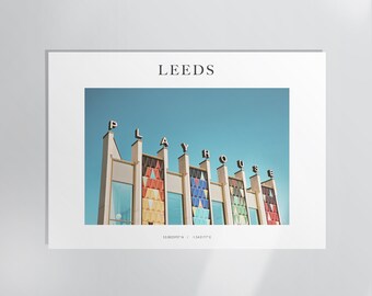 Leeds Playhouse, Leeds Photography Print| graduation gift | university gift | art print | poster