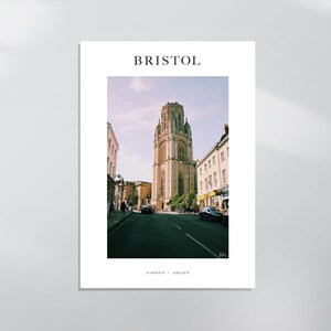 Wills Memorial Building - Park Street, Bristol photography print| graduation gift | university gift | art print | poster