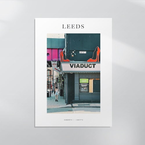 Viaduct Leeds Photography Print Graduation Gift University Etsy UK
