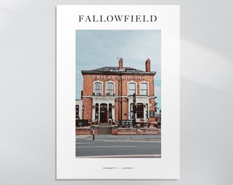 The Friendship Inn, Fallowfield - Manchester photography print| graduation gift | university gift | art print | poster