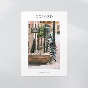 Oxford Photography Print| graduation gift | university gift | art print | poster