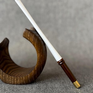 Wooden cigarette holder, long cigarette holder. Handmade 5.9&quot;/150mm, Fits slim cigarettes, hand carved cigarette holder