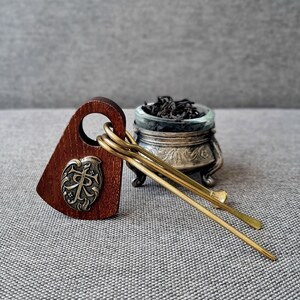 Pipe tamper  Hieroglyph Pipe cleaner Reamer Tamper Brass Wood Pipe accessories Christmas gift