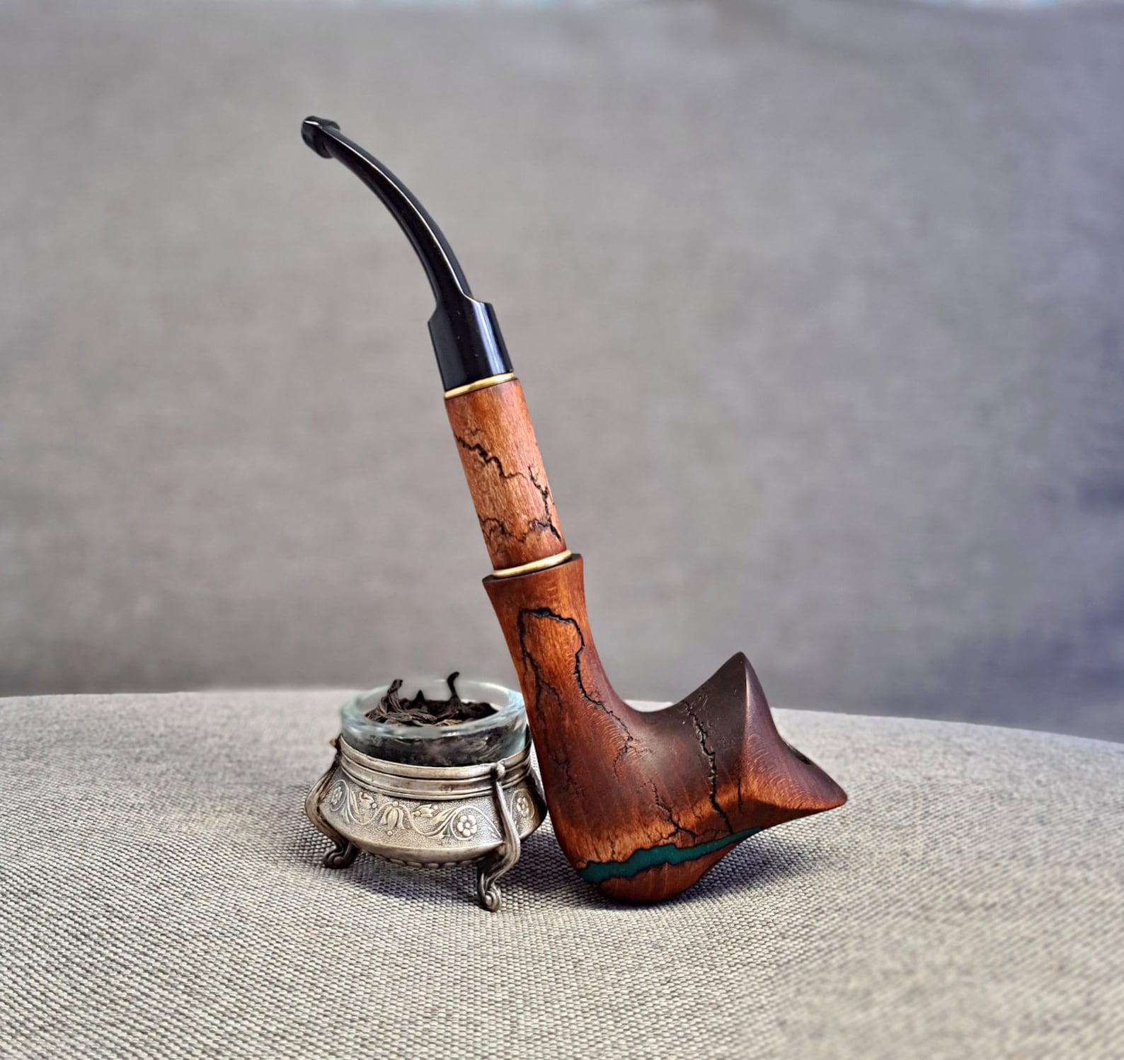 Ornament Pipe Rauchpfeife - Metall Pfeife Mit Aktivkohlefilter