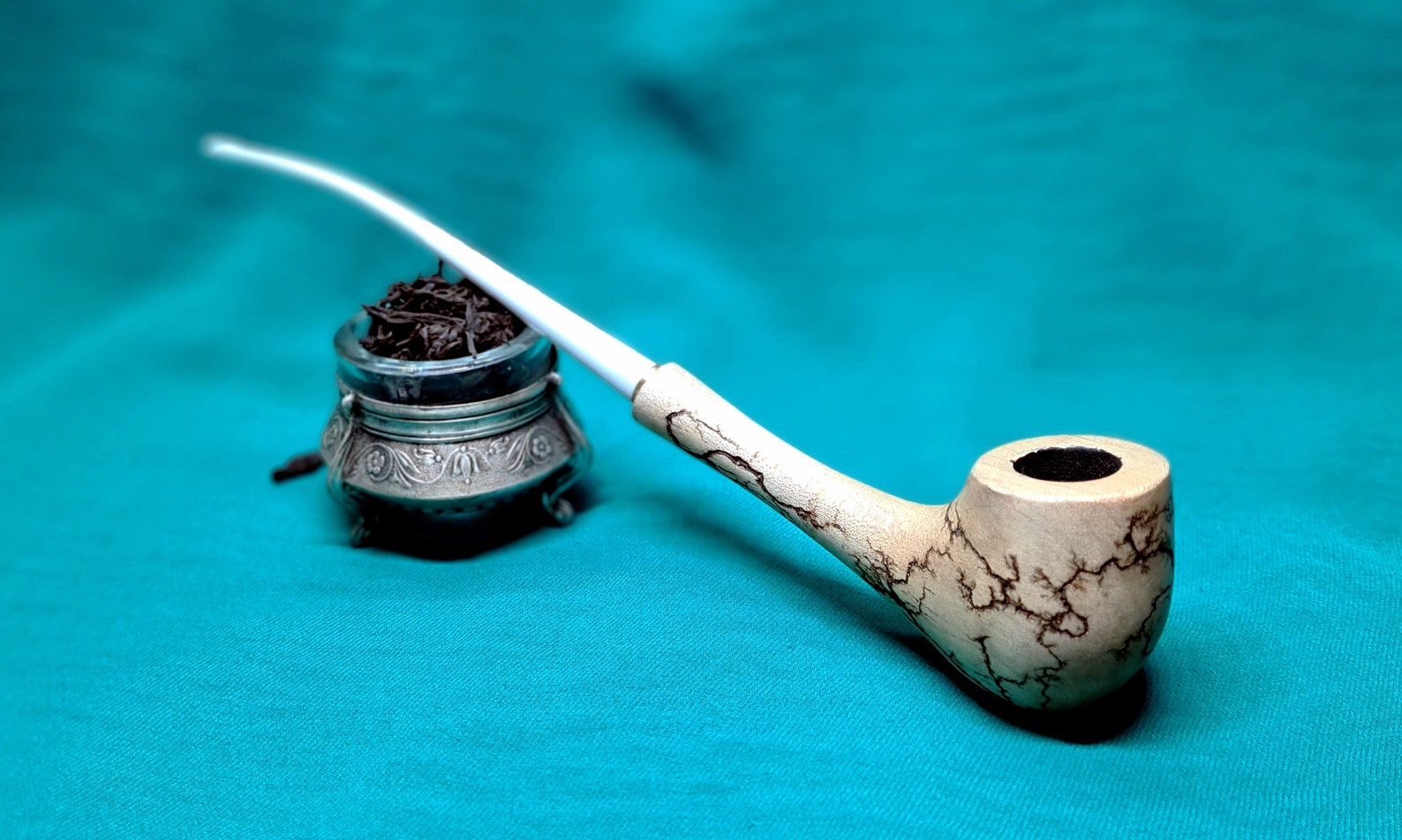 Tobacco Smoking Pipe Wood Tobacco Bowl Gift Carved Pipe Etsy