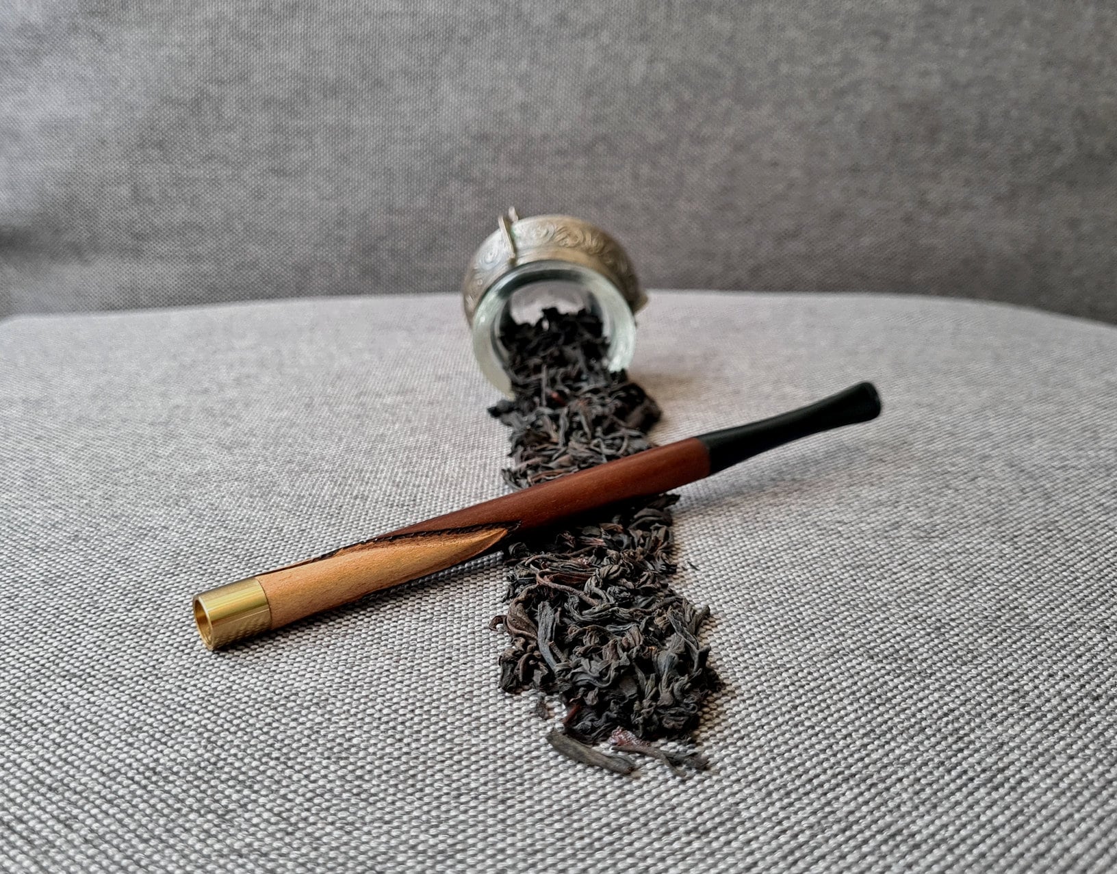 cigarette pipe holder Tobacco & Pipe Holder, Long Cigarette Holder, Wooden Holder, Handmade  6.57