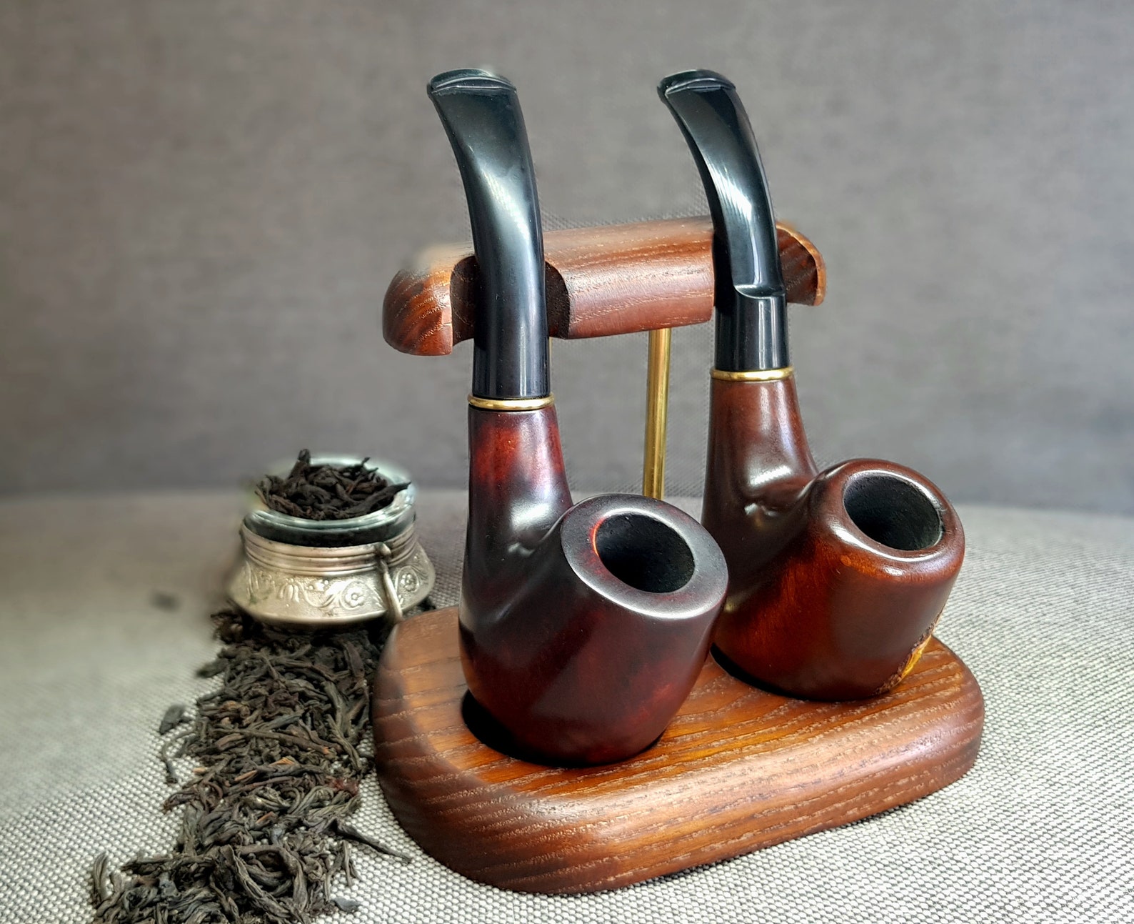 Holder for Tobacco Smoking Pipes Wood Pipe Stand Holder for Etsy