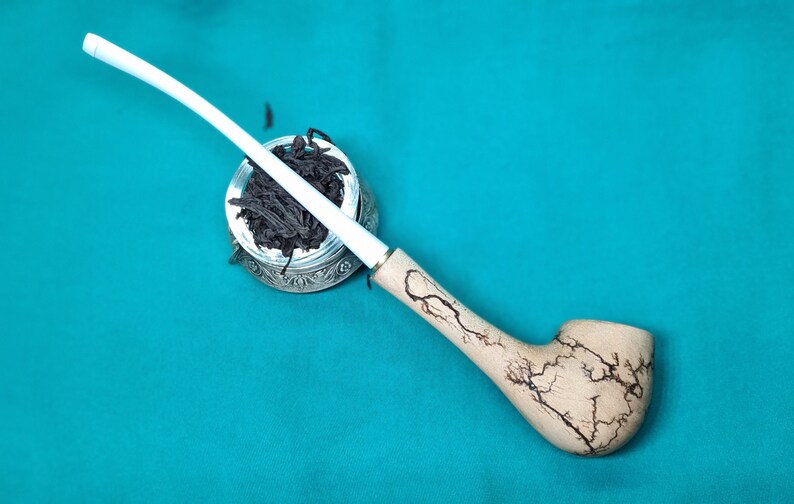 Tobacco Smoking Pipe Wood Tobacco Bowl Gift Carved Pipe Etsy