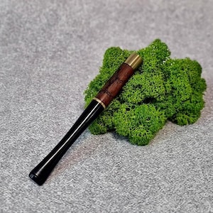 Cigarette holder «Spark», long cigarette holder, fits regular cigarettes, hand carved cigarette holder, wooden cigarette handmade 3.8&quot;/97 mm