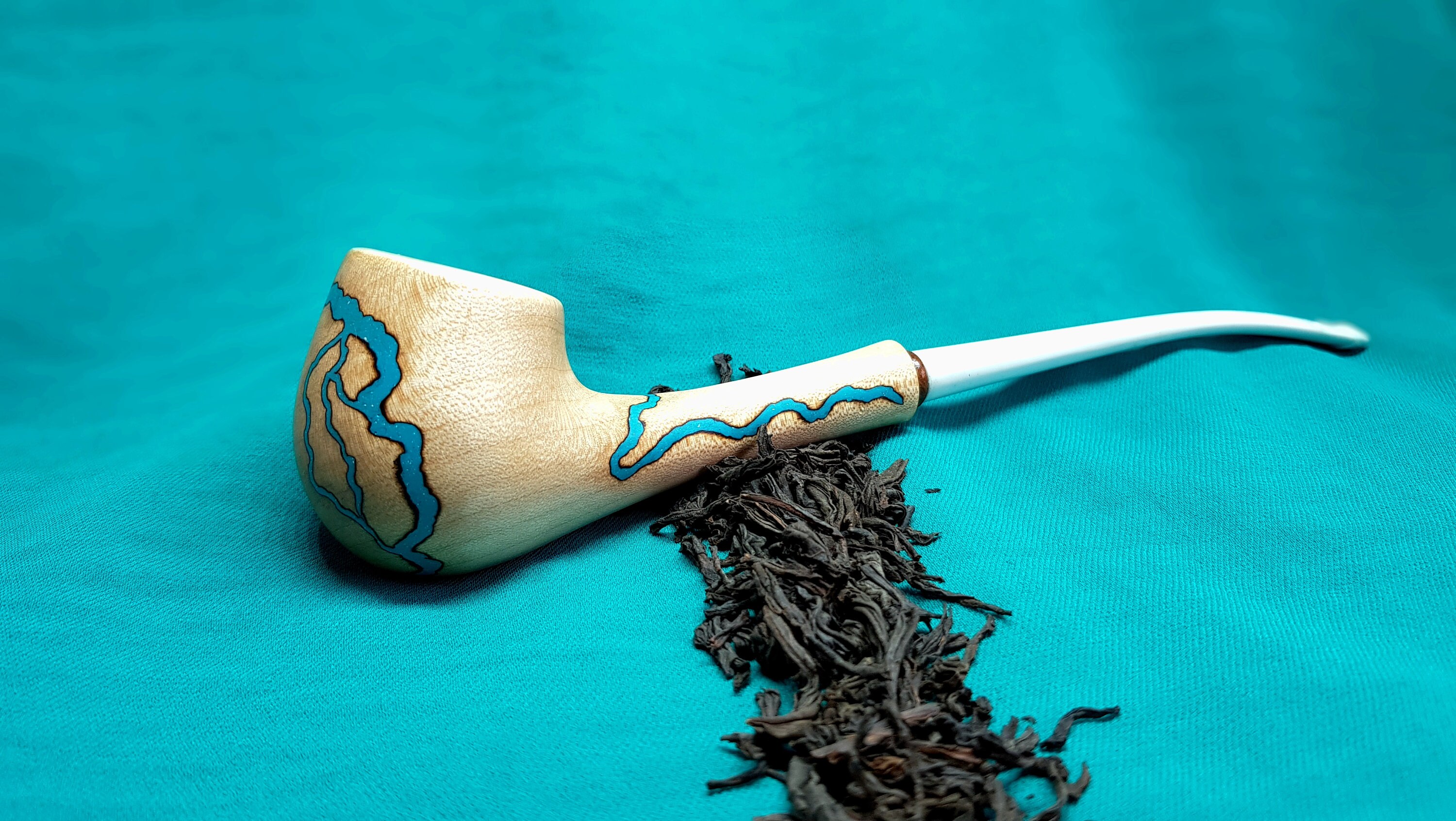 Wood smoking pipe & Cleaning tool Briar pipe Tobacciana pipe Etsy