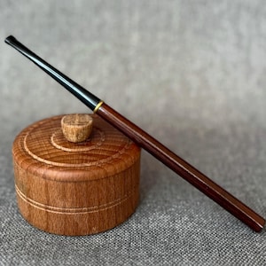 Wooden cigarette holder, long cigarette holder. Handmade 6.3&quot;/160mm, Fits slim cigarettes, hand carved cigarette holder