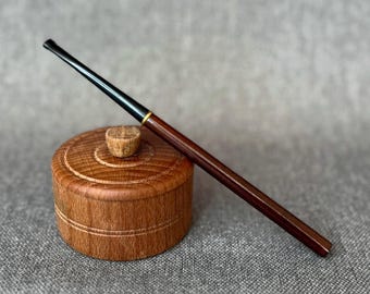Wooden cigarette holder, long cigarette holder. Handmade 6.3&quot;/160mm, Fits slim cigarettes, hand carved cigarette holder