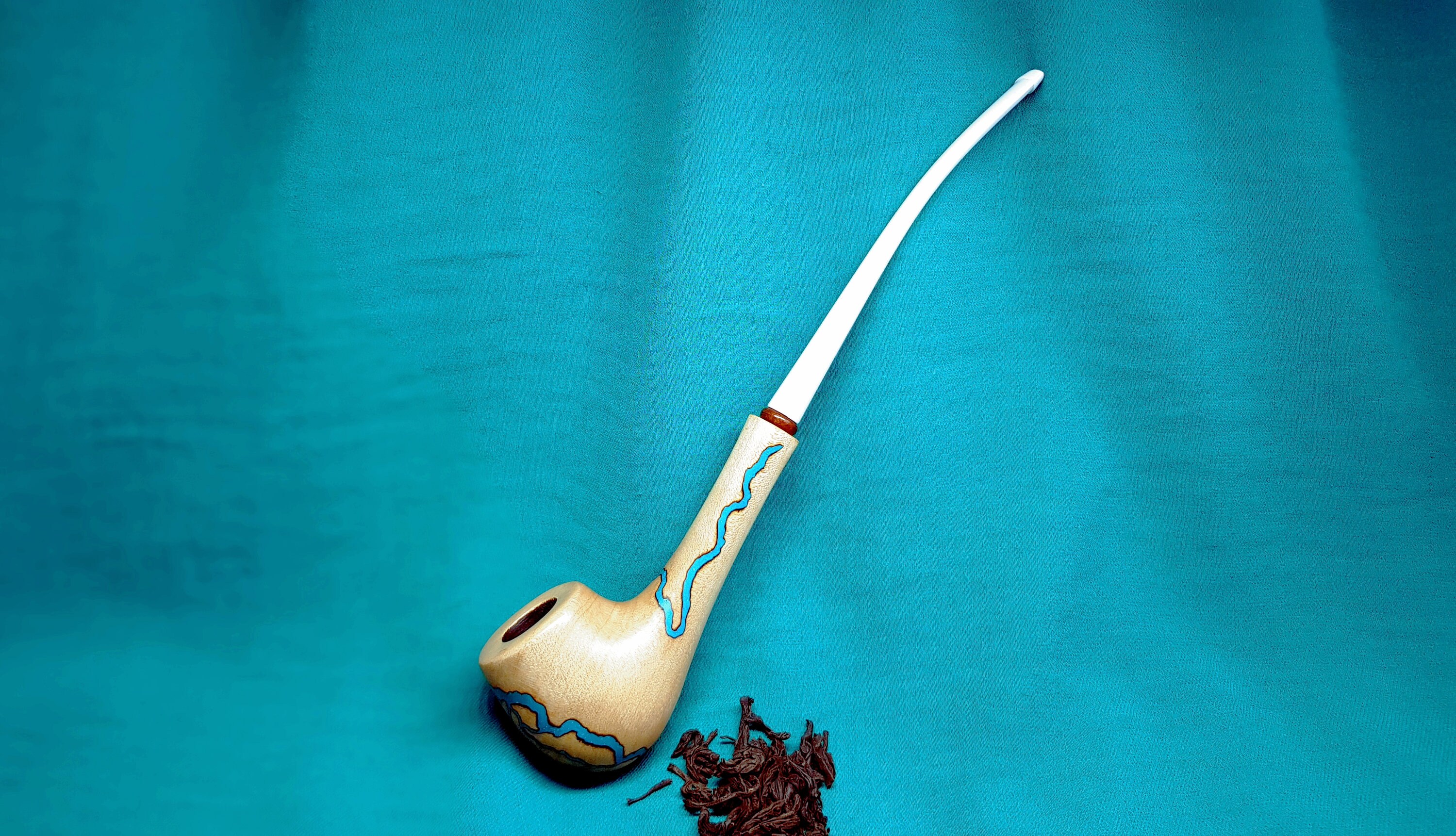 Wood smoking pipe & Cleaning tool Briar pipe Tobacciana pipe Etsy